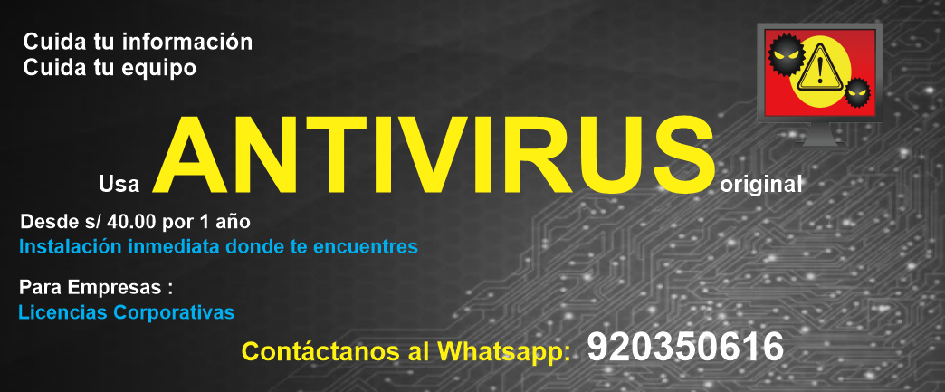 usa ANTIVIRUS original